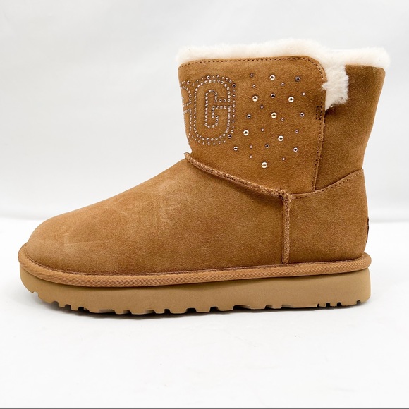 UGG W CLASSIC GEM MINI BOOT - Picture 5 of 16